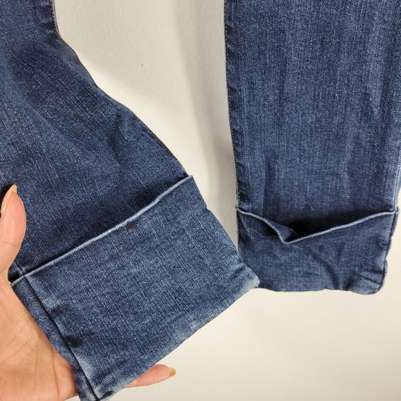 Frame Le High Straight Cuffed High Waist Jeans Ardmore - Picture 4 of 10